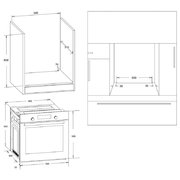 Электрический духовой шкаф Korting OKB 370 CMB фото 4 в Казани и Татарстане