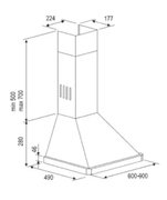 Вытяжка Kuppersberg Amphora 60 X 4PB фото 2 в Казани и Татарстане