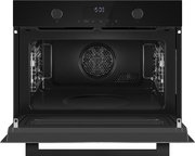 Компактный духовой шкаф с СВЧ Weissgauff OE 4551 DB Black Edition фото 2 в Казани и Татарстане