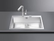 Мойка Смег VQ72RS-2 фото в Казани и Татарстане Мойка Smeg VQ72RS-2 фото в Казани и Татарстане