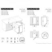 Винный шкаф Dunavox DAU-32.78DW фото 4 в Казани и Татарстане