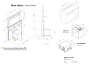 Встраиваемая в столешницу вытяжка Pando E-350/90 IX 1350 INT/EXT фото 4 в Казани и Татарстане
