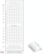 Винный шкаф Dunavox DX-166.428DCK фото 4 в Казани и Татарстане