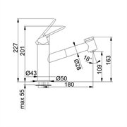 Смеситель Franke Chronos фото 3 в Казани и Татарстане