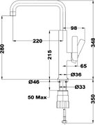 Смеситель Teka FOT 994 CHROME фото 4 в Казани и Татарстане