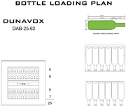 Винный шкаф Dunavox DAB-25.62DSS.TO фото 4 в Казани и Татарстане