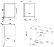 Встраиваемый винный шкаф Smeg CVI638LN1 фото 3 в Казани и Татарстане