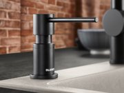 Дозатор для жидкого мыла Blanco Lato 525789 черный матовый фото 2 в Казани и Татарстане