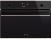 Компактный духовой шкаф комбинированный с пароваркой Smeg SF4603VCNR