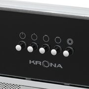 Встраиваемая вытяжка Krona KATE 600 GLASS BLACK PB фото 2 в Казани и Татарстане