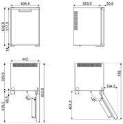Минибар Smeg MTE40 фото 4 в Казани и Татарстане