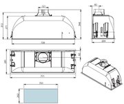 Встраиваемая вытяжка Falmec BUILT-IN BURANO 70 INOX фото 4 в Казани и Татарстане