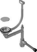 Арматура для одночашевых моек с прямоугольным переливом Омойкири WK-1C IN фото в Казани и Татарстане Арматура для одночашевых моек с прямоугольным переливом Omoikiri WK-1C IN фото в Казани и Татарстане