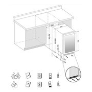 Винный шкаф Dunavox DAUF-38.100DOP.TO фото 3 в Казани и Татарстане