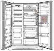 Холодильник Smeg SBS800A1 фото 3 в Казани и Татарстане