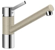 Смеситель Blanco Tivo chrome/Silgranit песочный фото в Казани и Татарстане