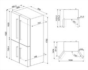 Холодильник Smeg FQ60X2PE1 фото 3 в Казани и Татарстане