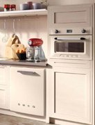 Компактный духовой шкаф с пароваркой Smeg SF4920VCP фото 3 в Казани и Татарстане