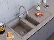 Мойка Omoikiri Kitagawa 100-2 WH фото 3 в Казани и Татарстане