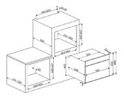 Встраиваемая микроволновая печь Smeg SF4800MPO фото 3 в Казани и Татарстане