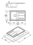 Мойка Смег LZ791AV2 фото 2 в Казани и Татарстане Мойка Smeg LZ791AV2 фото 2 в Казани и Татарстане