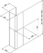 Комплект декоративных коробов Smeg KITCMNFABUJ фото 2 в Казани и Татарстане