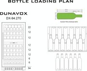 Винный шкаф Dunavox DX-94.270DCK фото 3 в Казани и Татарстане