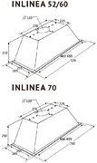 Встраиваемая вытяжка Kuppersberg INLINEA 70 X фото 4 в Казани и Татарстане