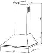 Вытяжка Zigmund Shtain K 127.51 S фото 2 в Казани и Татарстане