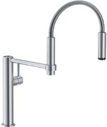 Смеситель Franke Pescara 360 оптика стали фото 2 в Казани и Татарстане