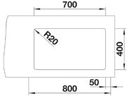 Мойка BLANCO ETAGON 700-U нержавеющая сталь фото 4 в Казани и Татарстане