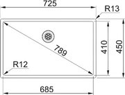 Мойка Franke BXX 210-68 сталь фото 3 в Казани и Татарстане