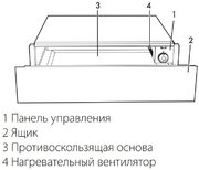 Встраиваемый подогреватель посуды Smeg CPR115B3 фото 3 в Казани и Татарстане