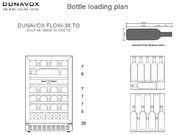 Винный шкаф Dunavox DAUF-38.100DSS.TO фото 3 в Казани и Татарстане