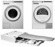 Asko Logic 5 (стиральная машина W4086C.W/3 + сушильная машина T408HD.W + гладильная доска HI1153W)
