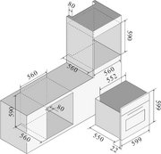 Духовой шкаф Ilve OV60STCT3/BK фото 2 в Казани и Татарстане