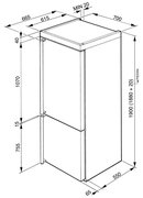 Холодильник Smeg FA800P9 фото 2 в Казани и Татарстане