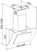 Вытяжка Zigmund Shtain K 217.61 B фото 2 в Казани и Татарстане