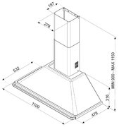 Вытяжка Smeg KT110BL фото 2 в Казани и Татарстане