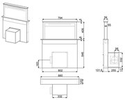 Вытяжка Smeg KDD90VX фото 3 в Казани и Татарстане