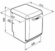 Посудомоечная машина Smeg BLV2AZ-2 фото 4 в Казани и Татарстане