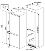 Холодильник Smeg C8194TN2P фото 4 в Казани и Татарстане