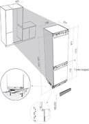 Встраиваемый двухкамерный холодильник De Dietrich DRN 1017 I фото 2 в Казани и Татарстане