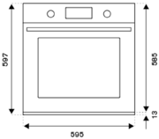 Духовой шкаф с функцией пара Bertazzoni F6011HERVPTAC фото 4 в Казани и Татарстане