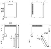 Минибар Smeg MTE30 фото 4 в Казани и Татарстане