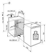 Встраиваемый морозильник Liebherr IFNbi 3553 Prime фото 4 в Казани и Татарстане