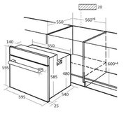Духовой шкаф Kuppersberg HFZ 690 B фото 2 в Казани и Татарстане