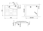 Варочная панель Smeg SER60SGH3 фото 4 в Казани и Татарстане