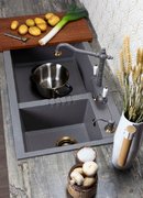 Мойка Omoikiri TEDORI 86-2-LB-EV фото 2 в Казани и Татарстане