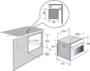 Встраиваемая комбинированная микроволновая печь Brandt BKC7153LX фото 4 в Казани и Татарстане